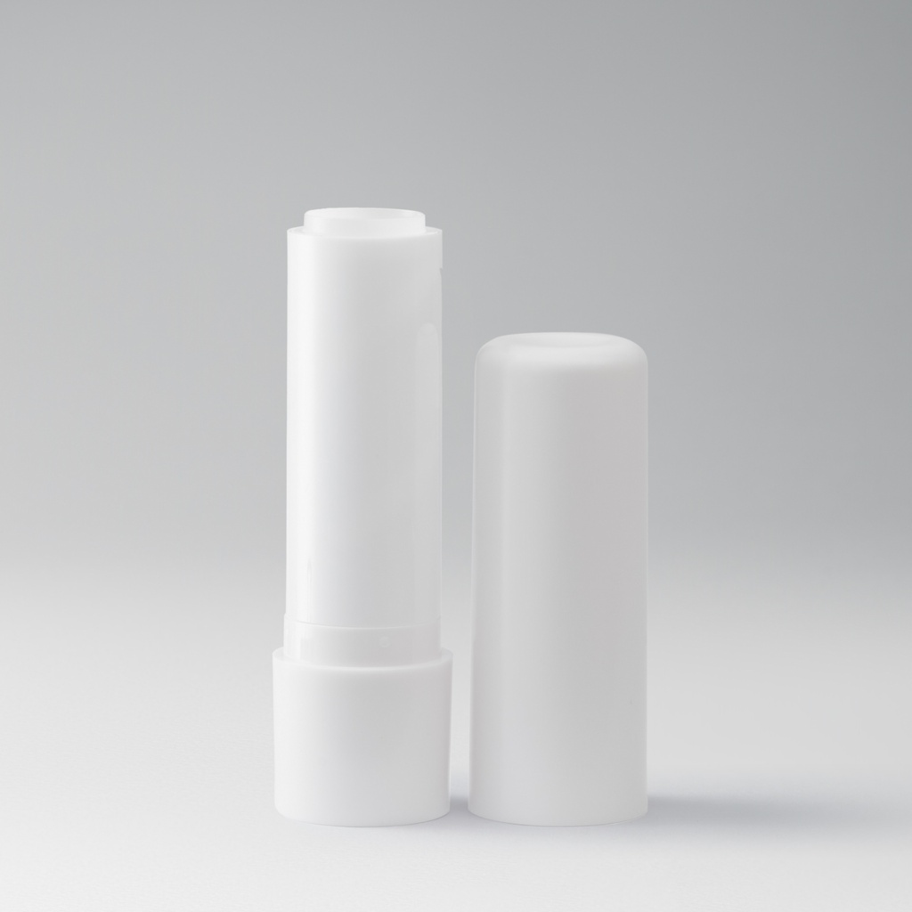 Туба пластикова для помад 5 г (Білий)
